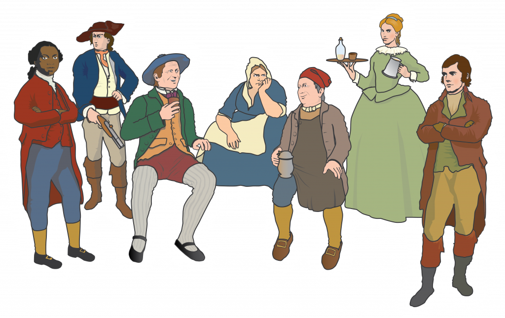 Characters relating to "The Battle of Howshean Moor"