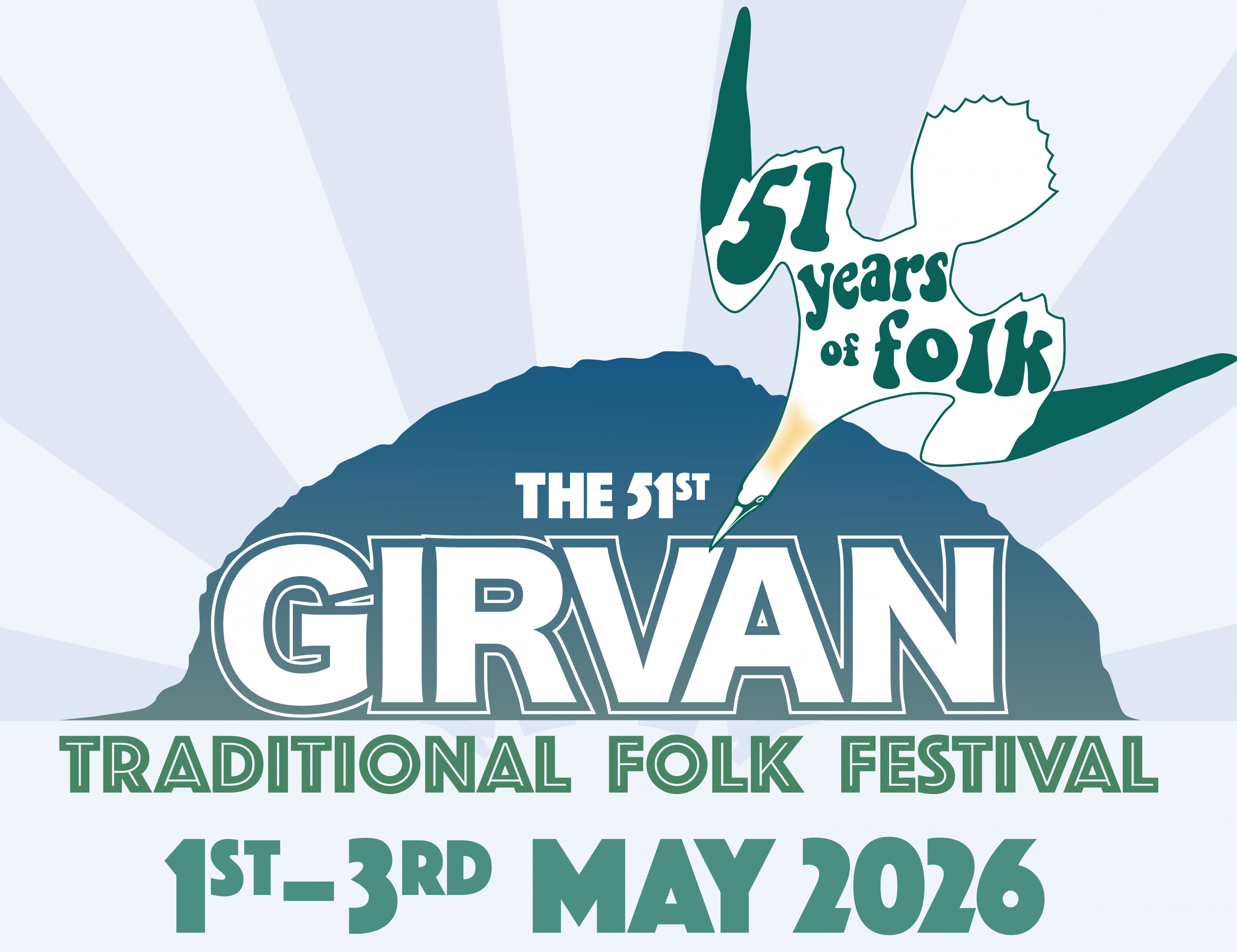 Poster for The 51st Girvan Traditional Folk Festival